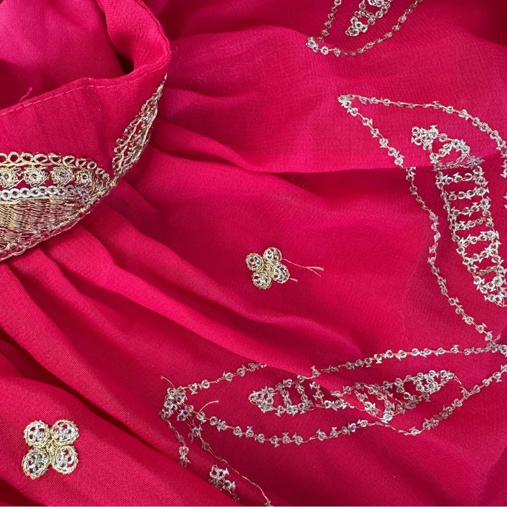 Pink Lehenga with Dupatta - Picture 15 of 15